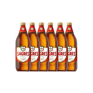 pack 6x sagres litrosa — entrega ao domicílio