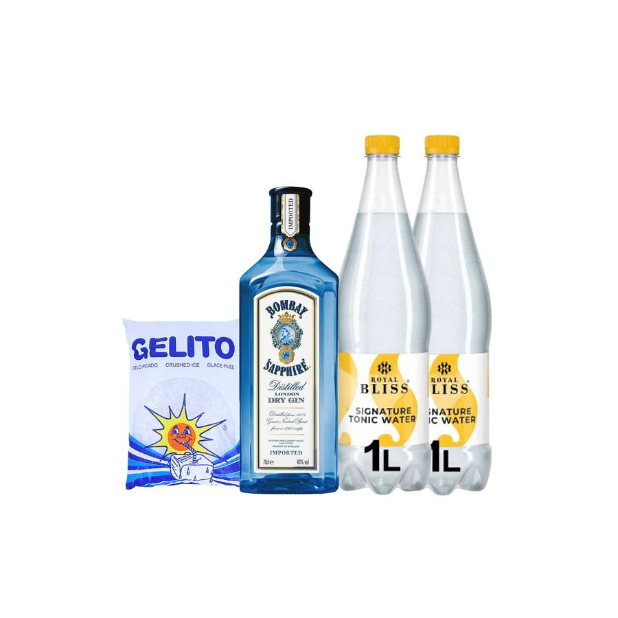 pack bombay+2 bliss 1L+gelo 2kg — comprar online com entrega em Lisboa, Oeiras, Cascais